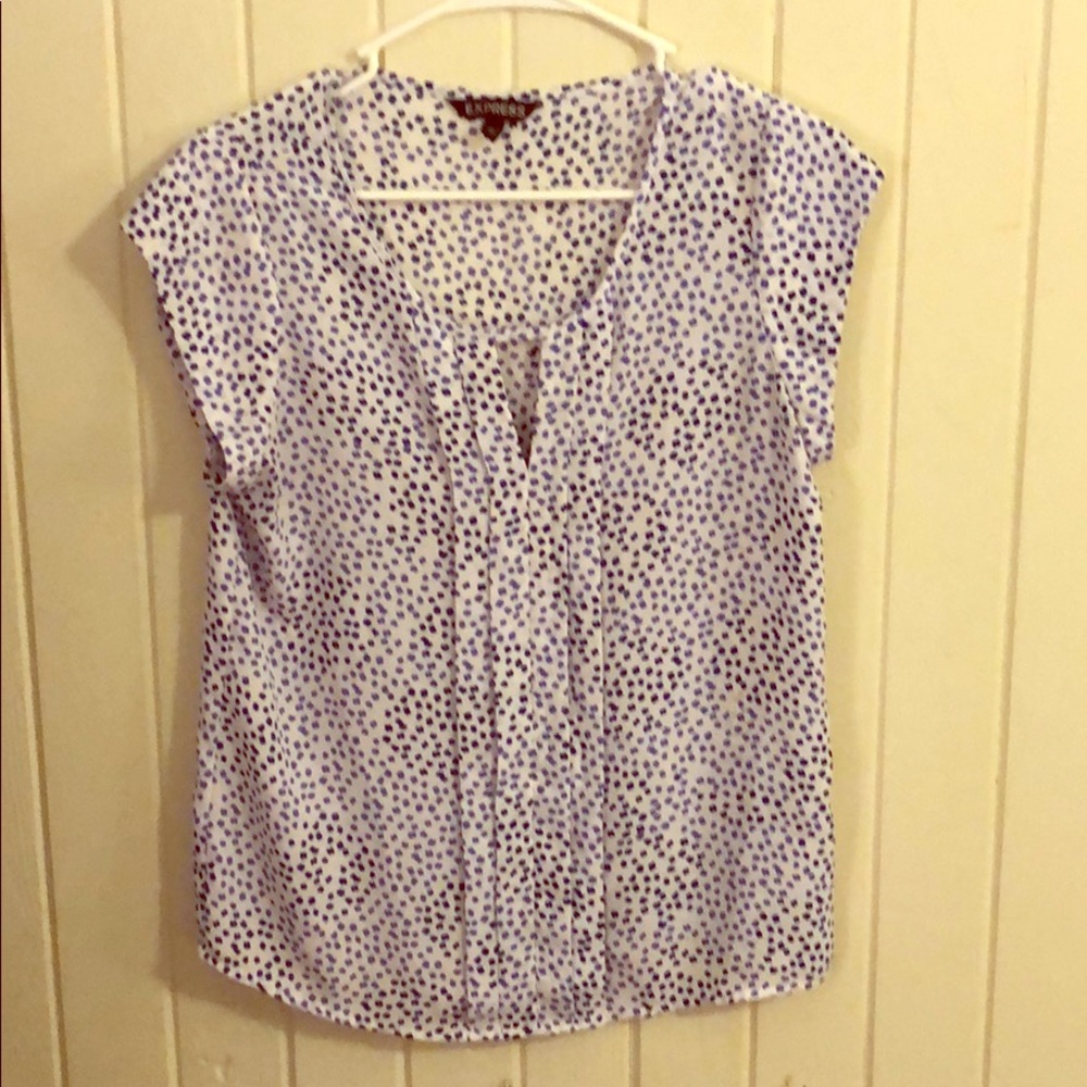 Cute, dotted Express blouse